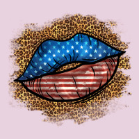 Western 4 Of July Lips Ladies Tee | Teevron