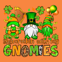 St. Patrick's Day Shamrockin' With My Gnomies Premium Sweatshirt | Teevron