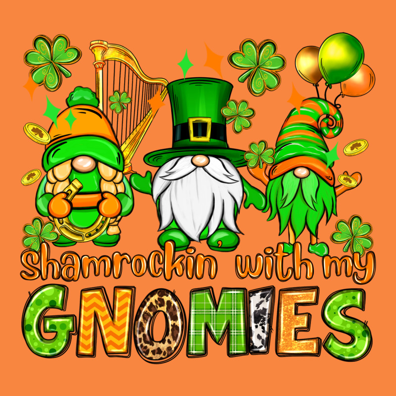 St. Patrick's Day Shamrockin' With My Gnomies Premium Sweatshirt by OliviaCreatesArt | Teevron