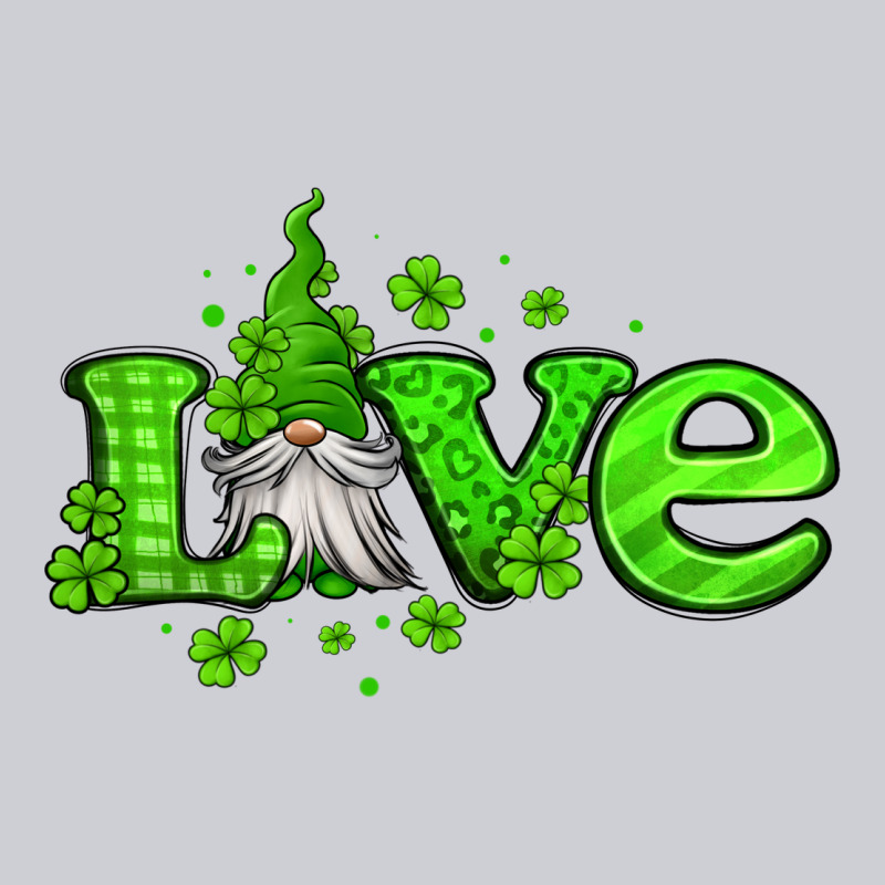 Love St Patricks Gnome Heavyweight Sweatshirt by Jasminsmagicworld | Teevron