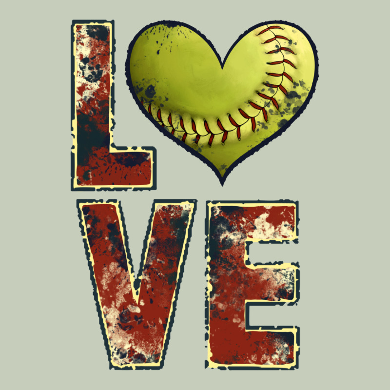 Softball Love Ladies Tee by JahusDesignShop | Teevron