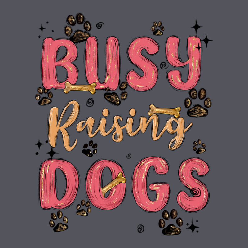 Busy Raising Dogs Vintage Hoodie by MaliasSmallBusiness | Teevron