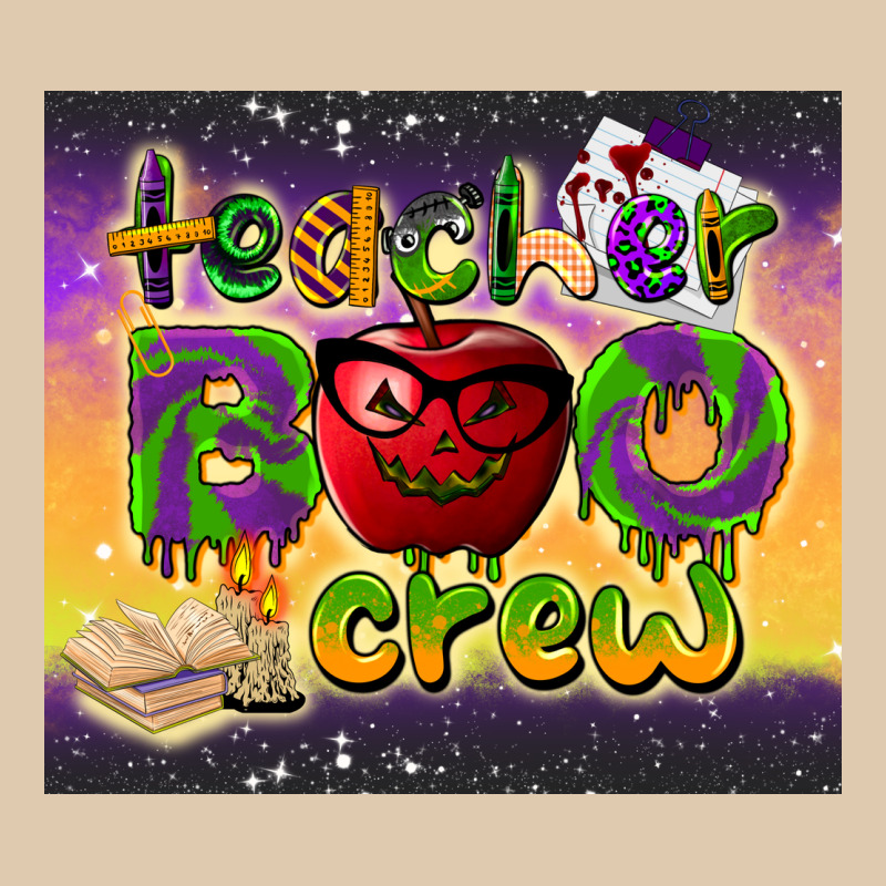 Teacher Boo Crew Tumbler Heavyweight Sweatshirt by BarkalooDesign | Teevron