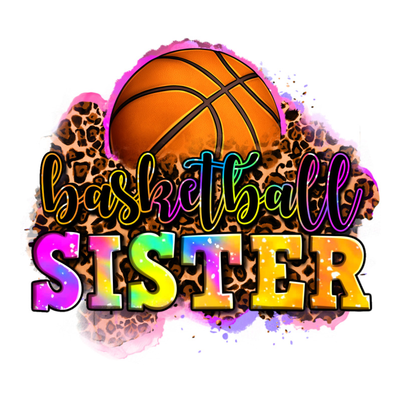 Basketball Sister Heavyweight Hoodie by OliviaCreatesArt | Teevron
