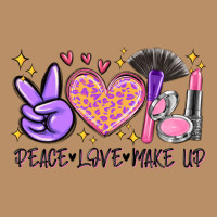 Peace Love Make Up Vintage Hoodie | Teevron