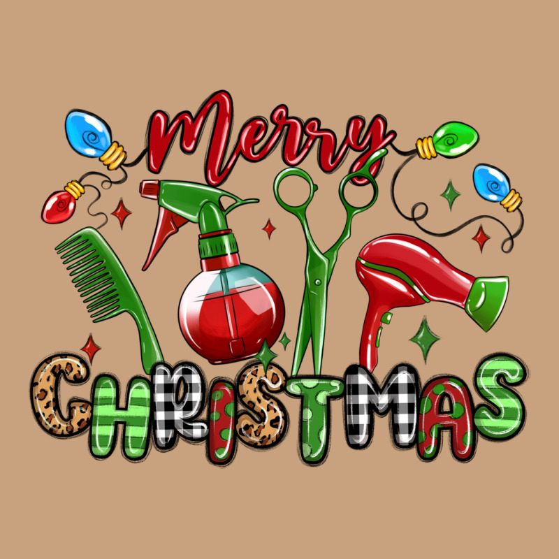 Merry Christmas Hair Dresser Vintage Tee by MaliasSmallBusiness | Teevron