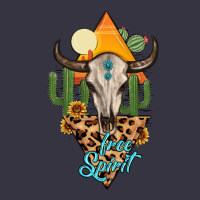 Free Spirit Bull Skull Vintage Hoodie | Teevron