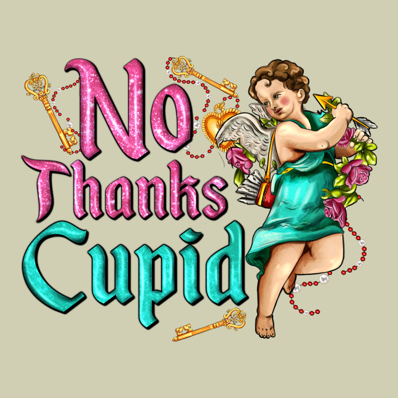 No Thanks Cupid Heavy Core Tee by AdoDesignShop | Teevron