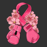 Breast Cancer With Boxing Gloves Urban Heavy Tee | Teevron