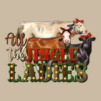 All The Jingle Ladies Christmas Cows Long Sleeve Tee | Teevron