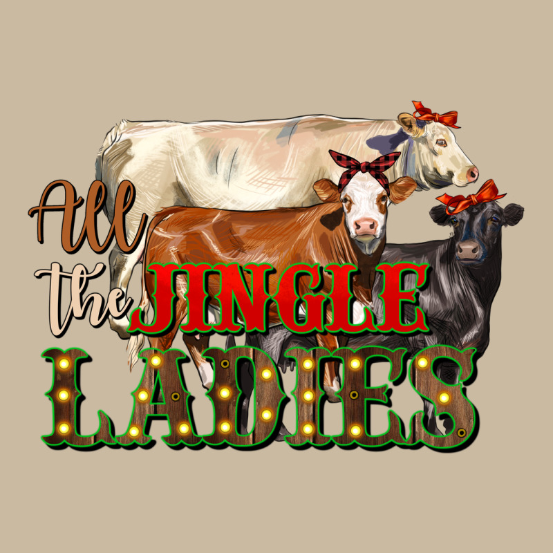 All The Jingle Ladies Christmas Cows Long Sleeve Tee by LillyAllenDesigns | Teevron