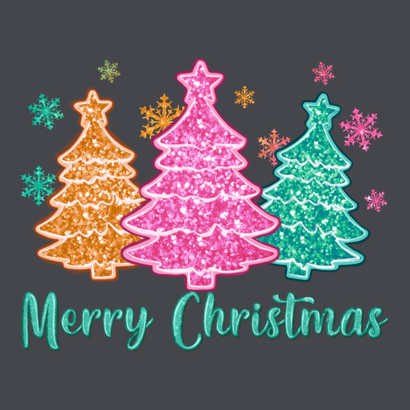 Merry Christmas Glitter Trees Classic Tee by MaliasSmallBusiness | Teevron