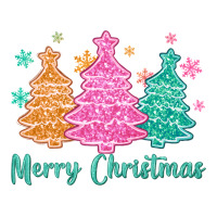 merry christmas glitter trees | Teevron