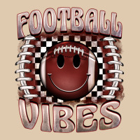 Football Vibes Smiley Face Heavyweight Sweatshirt | Teevron