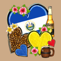 El Salvador Hearts Vintage Hoodie | Teevron