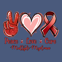 Peace Love Cure Multiple Myeloma Cancer Vintage Hoodie | Teevron