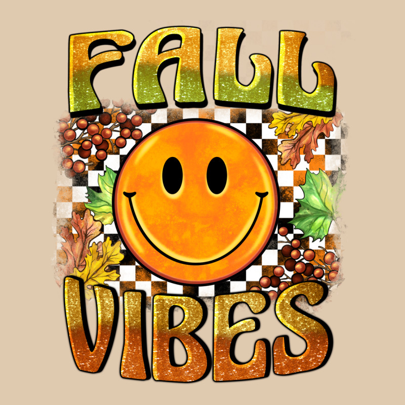Fall Vibes Smiley Face Heavyweight Sweatshirt by BarkalooDesign | Teevron
