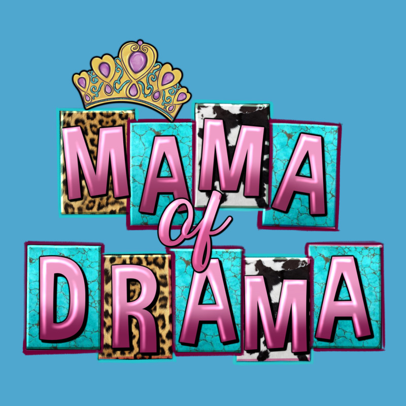 Mama Of Drama Mother's Day Premium Hoodie by CowGirlArtShop | Teevron