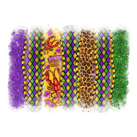mardi gras brushstroke | Teevron