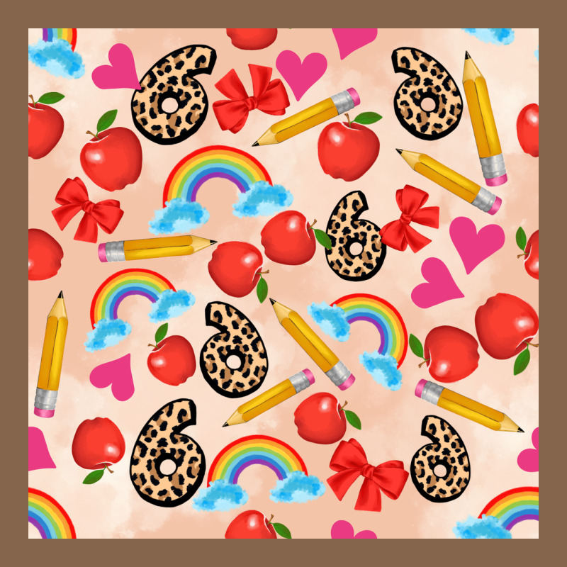 Back To School Seamless Pattern 6 (3600x3600) Premium Tee by AdoDesignShop | Teevron