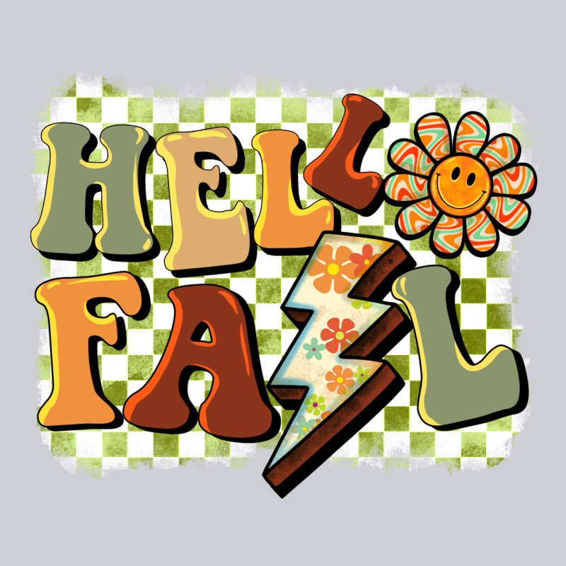 Groovy Hello Fall Heavyweight Sweatshirt by BarkalooDesign | Teevron