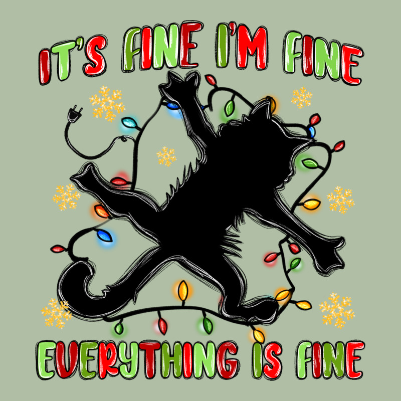 It's Fine I'm Fine Everything Is Fine Urban Heavy Tee by MaliasSmallBusiness | Teevron