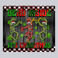Dead Inside But It's Christmas Dancing Skeletons Heavyweight Sweatshirt | Teevron