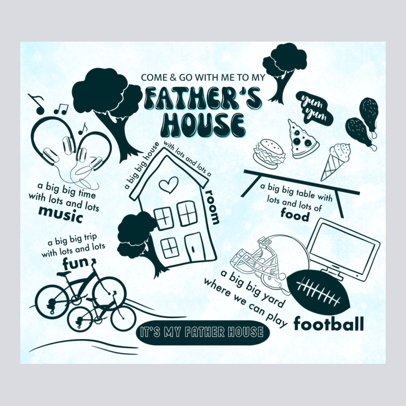 Father's House Zipper Hoodie by TumblerDesignByShophia | Teevron