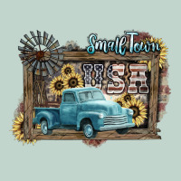 Small Town Usa Truck 4th Of July Zipper Hoodie | Teevron