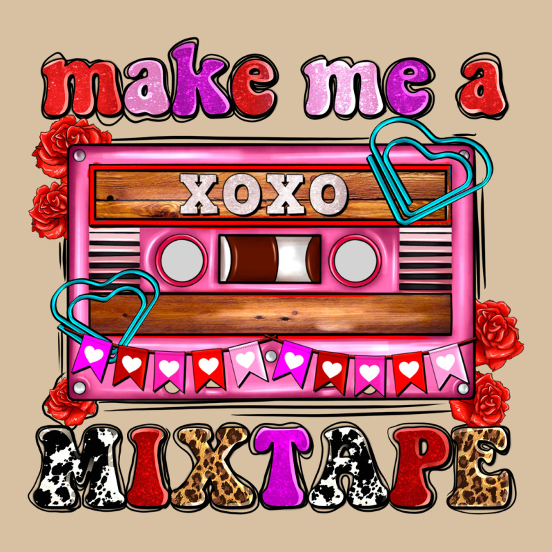 Make Me A Mixtape Olivia Heavyweight Hoodie by OliviaCreatesArt | Teevron