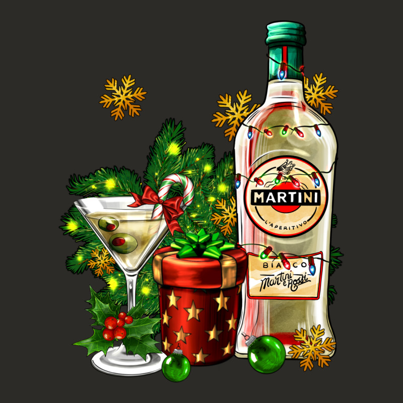 Cocrtail Martini And Gift And Snow Heavy Core Tee by AdoDesignShop | Teevron