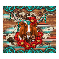 longhorn with gemstone | Teevron