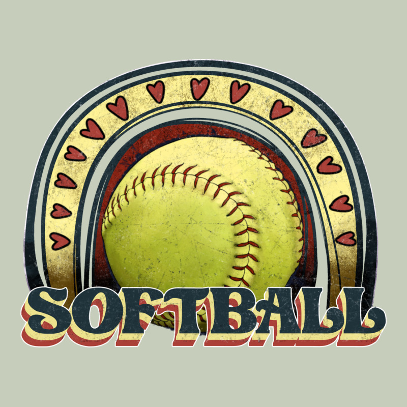 Softball Rainbow Ladies Tee by JahusDesignShop | Teevron