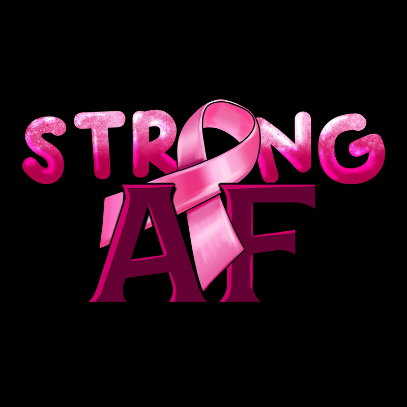Strong Af Breast Cancer Heavyweight Sweatshirt by BarkalooDesign | Teevron