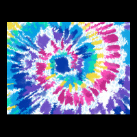 Tie Dye Background Colourful Leopard 2 3200x2400 Premium Tee | Teevron