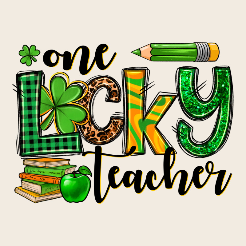 St. Patrick's One Lucky Teacher Premium Sweatshirt by OliviaCreatesArt | Teevron