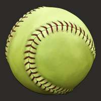 Softball Ball Heavy Core Tee | Teevron