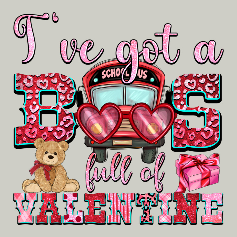I've Got A Bus Full Of Valentine Heavyweight Hoodie by OliviaCreatesArt | Teevron