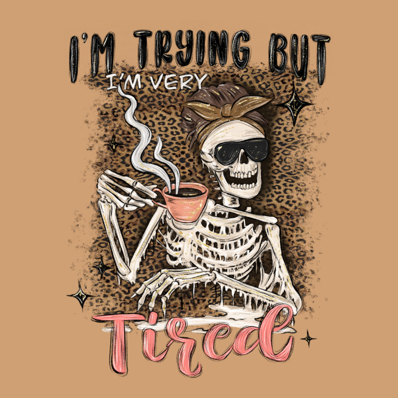 Im Trying But Tired Vintage Tee by MaliasSmallBusiness | Teevron