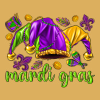 Mardi Gras With Jester Hat Premium Hoodie | Teevron