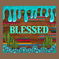 Blessed Annd Cactus With Gemstone Tumbler Premium Tee | Teevron