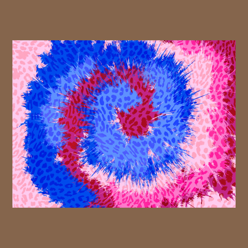 Tie Dye Background Colourful Leopard 3200x2400 Premium Tee by AdoDesignShop | Teevron