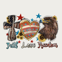 Faith Love Freedom 4th Of July Zipper Hoodie | Teevron