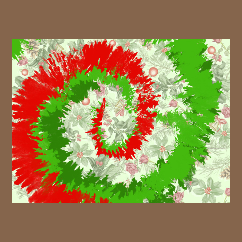 Tie Dye Background Christmas 3200x2400 Premium Tee by AdoDesignShop | Teevron