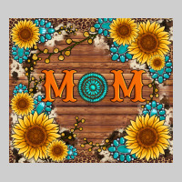 Sunflower Gemstone And Mom With Cowhide Premium Tee | Teevron