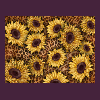 Sunflower Leopard Background 3200x2400 Premium Tee | Teevron