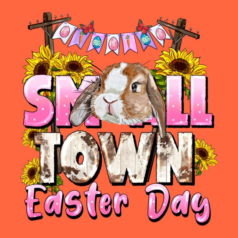Small Town Easter Day Premium Hoodie by CowGirlArtShop | Teevron