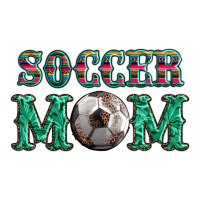 soccer mom with leopard ball and serape leopard | Teevron