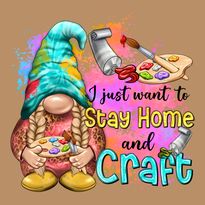 I Just Want Stay Home And Craft Vintage Hoodie by NancyCooperArtShop | Teevron
