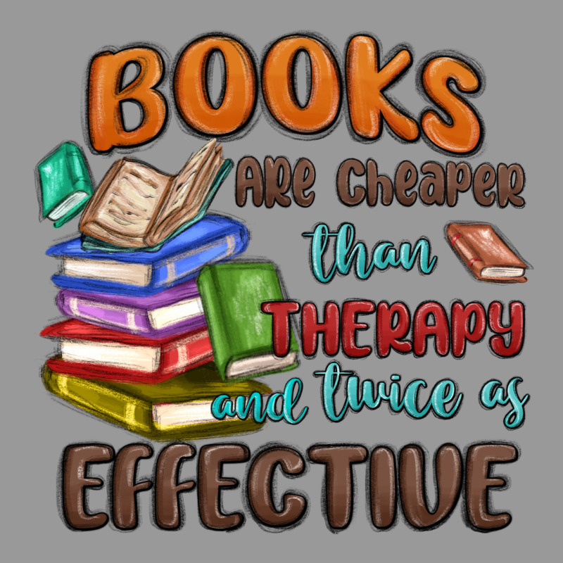 Books Are Cheaper Than Therapy Vintage Hoodie by MaliasSmallBusiness | Teevron